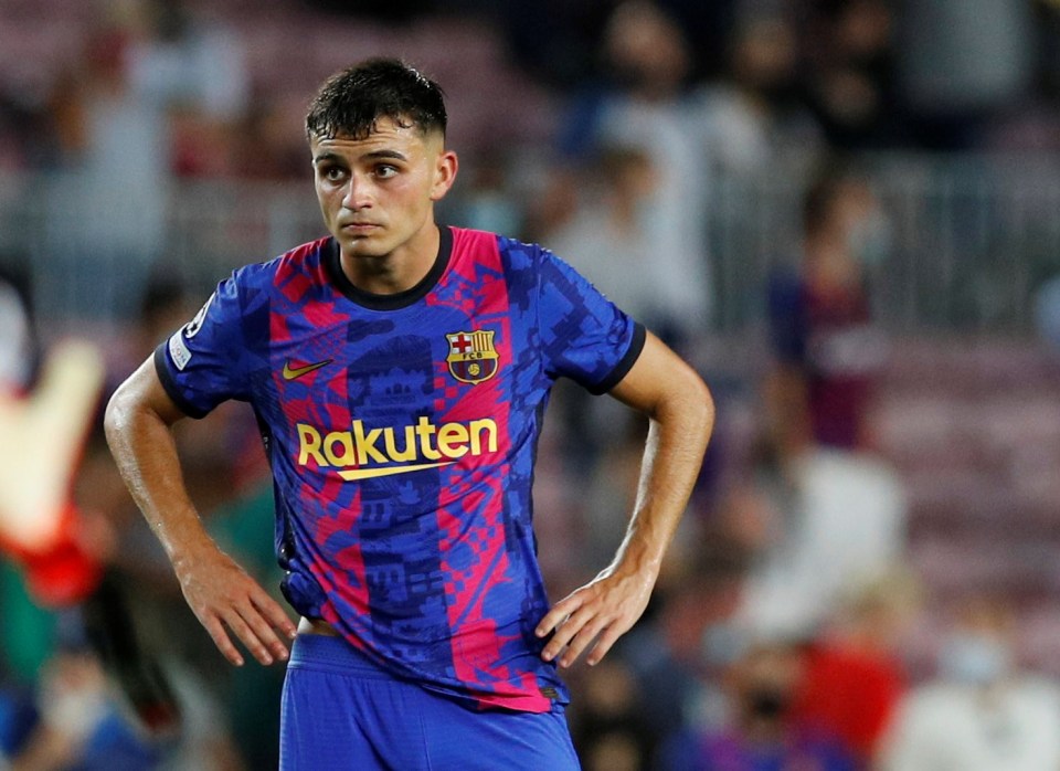 And his Barcelona team-mate Pedri is not far behind him on a list that includes just four Spaniards
