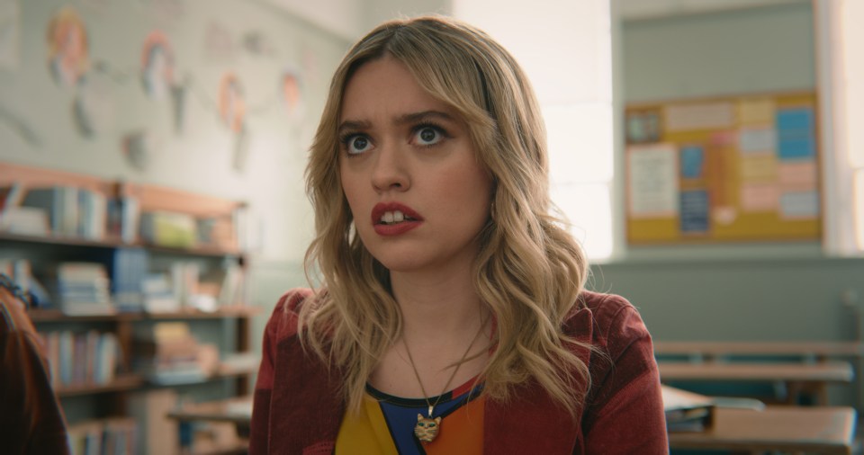 Aimee Lou Wood stars in the popular Netflix series Sex Education