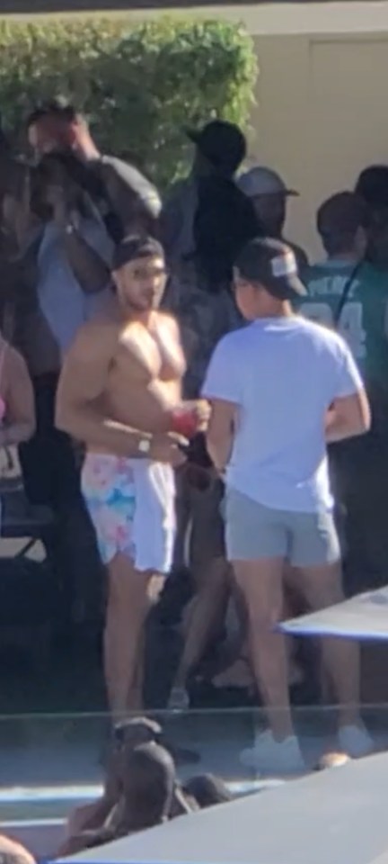 Brother Tommy Fury was also in the party mood