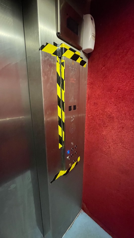 Julie Carvell said: 'I spoke to a guest who asked for his money back, as the lifts were broken and his wife is disabled. The hotel refused'