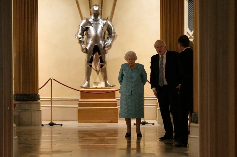 Boris Johnson has sent his 'best wishes' to The Queen
