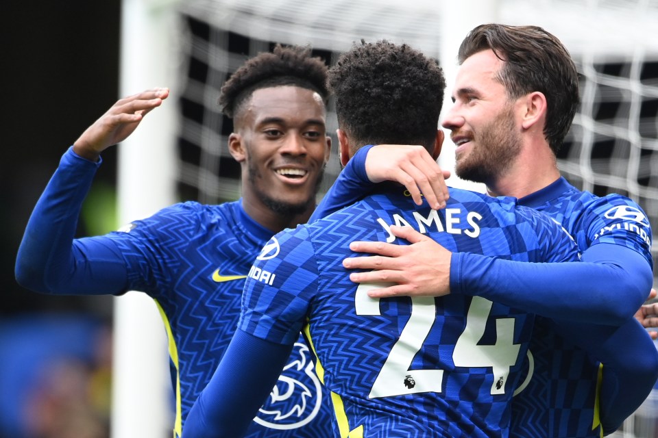 Chelsea had four Englishmen score in the same game for the first time in Premier League history
