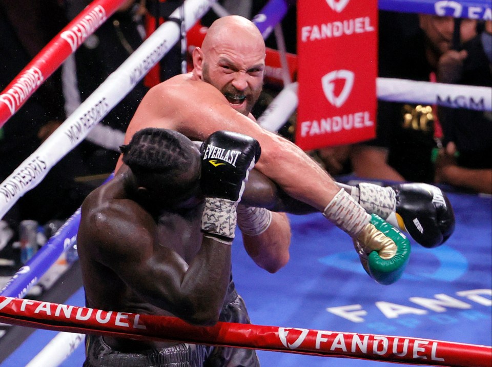 Wilder was knocked out in the 11th round