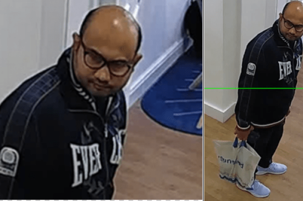 Police are searching for this man who sexually assaulted a teenager in Costa in Southampton