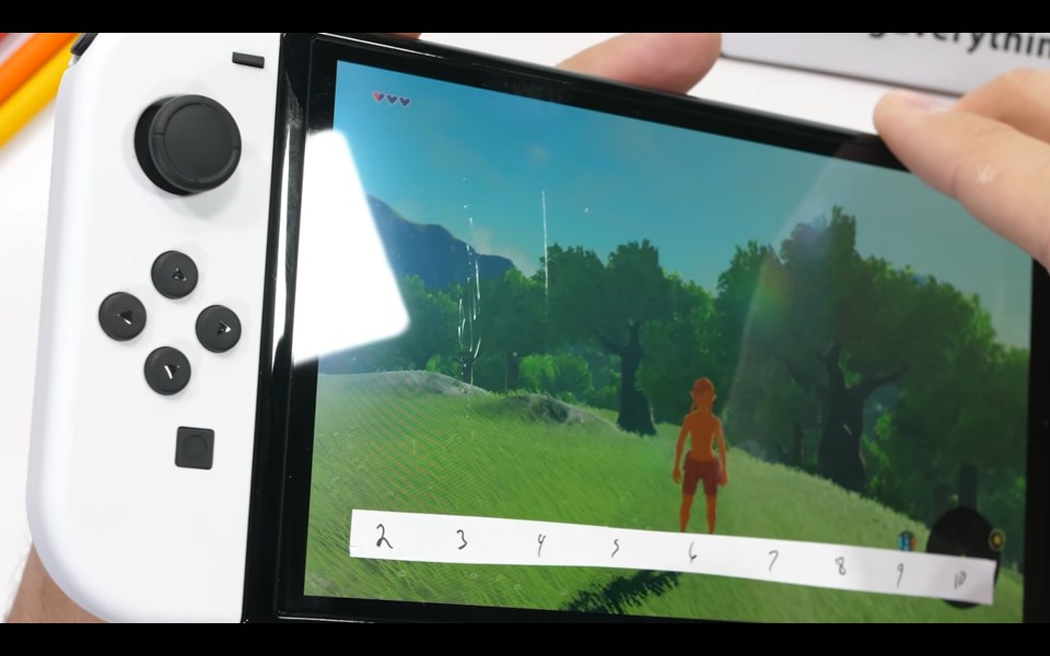 Nintendo Switch OLED screen is too easily scratched for glass