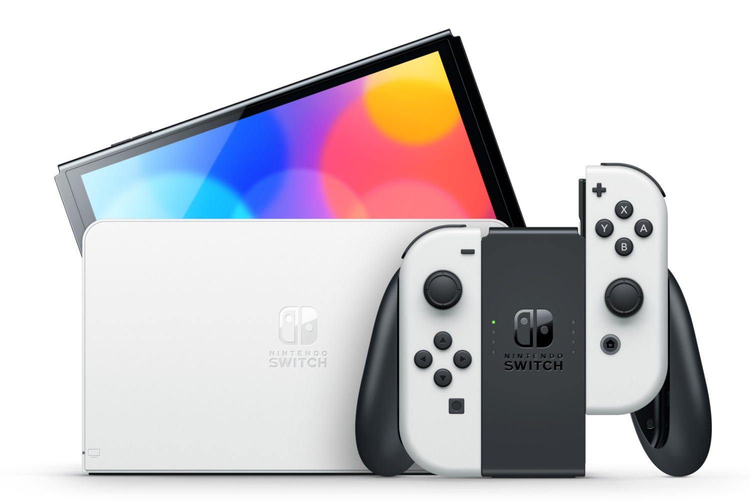 Nintendo Switch OLED in dock
