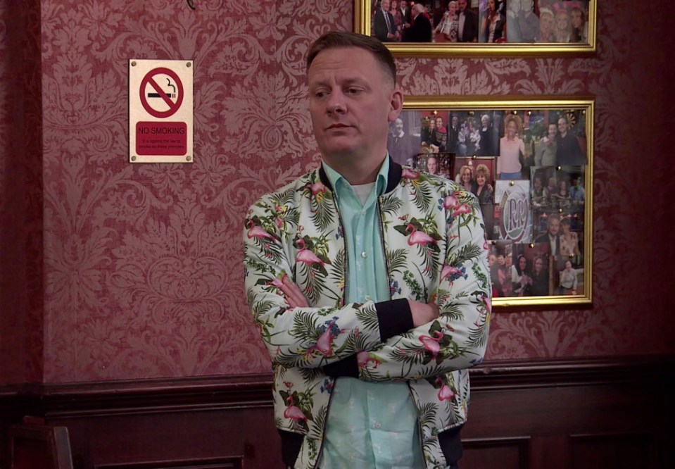 The 46-year-old has been playing lovable Sean Tully on the ITV flagship show since July 2003