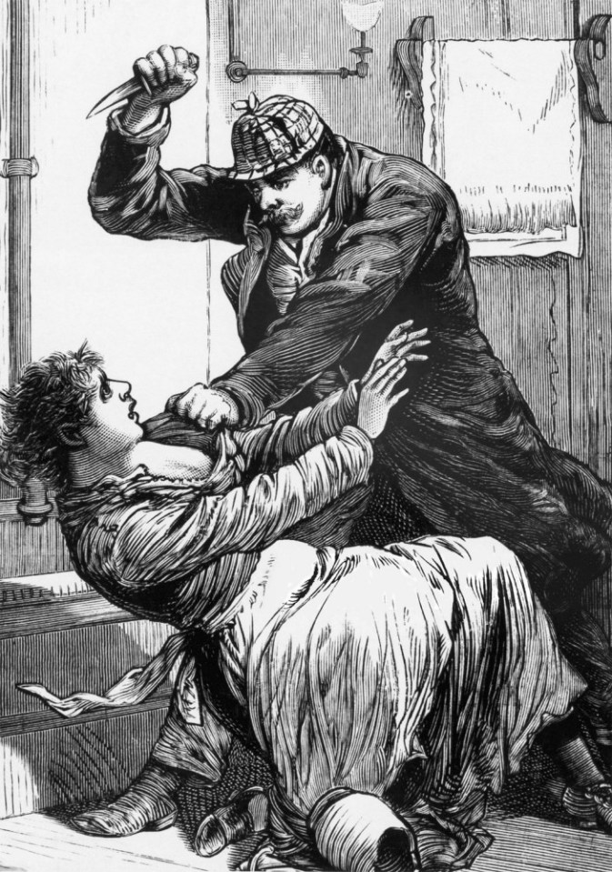Serial killer Jack the Ripper mutilated his victims in London