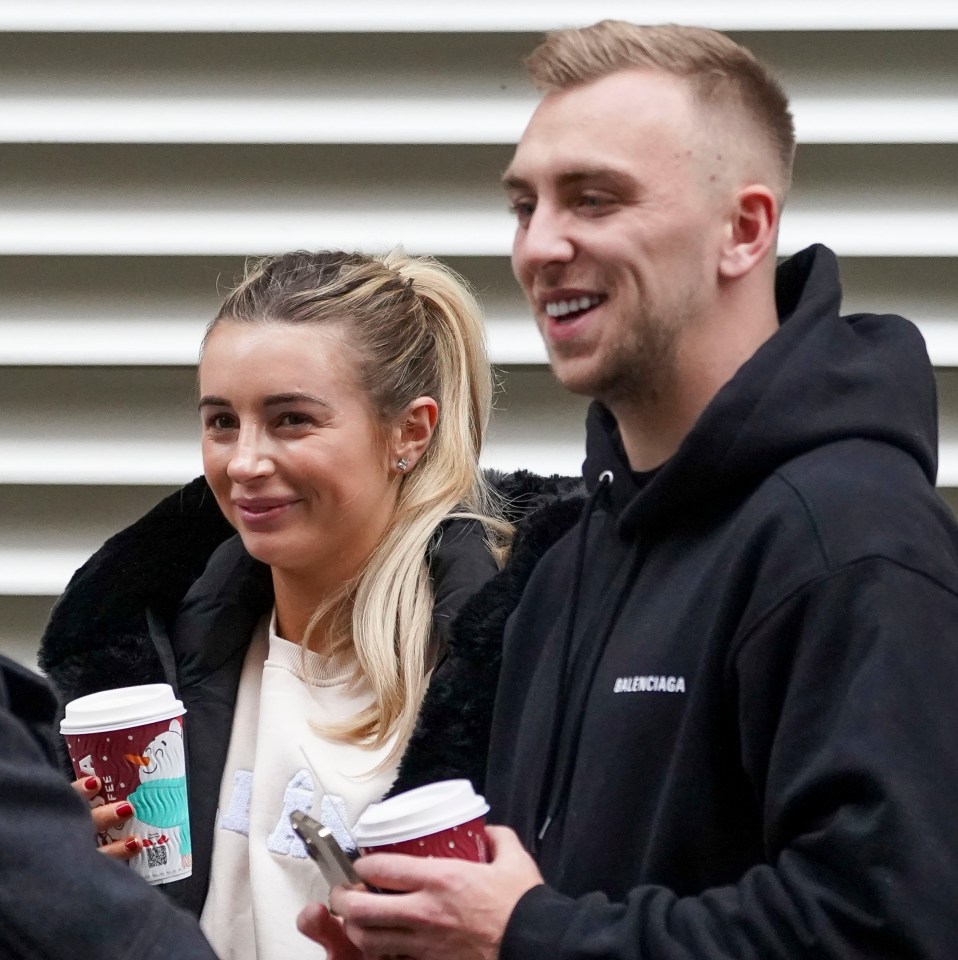 Dani Dyer and boyfriend Jarrod Bowen have been seen together for the first time