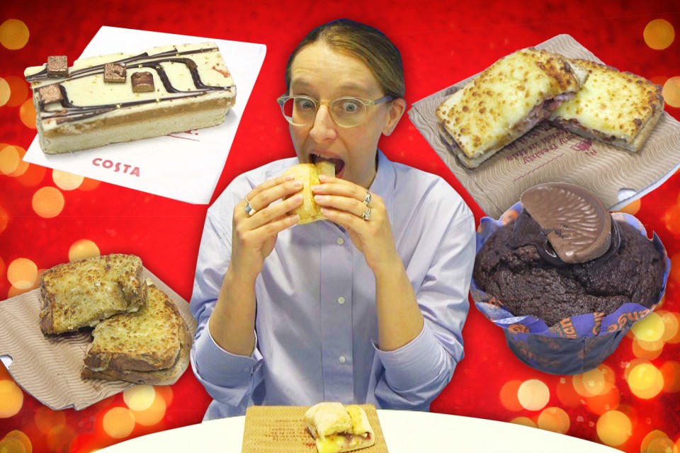 I took on the challenge of tasting Costa's Christmas menu for 2021