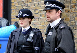 The Kent-born star has also appeared in The Bill as cop Leon Taylor