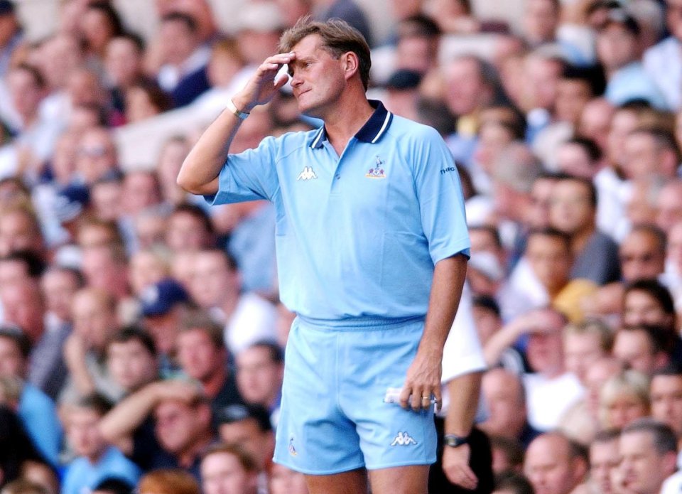 Glenn Hoddle couldn't replicate the magic of his playing days at White Hart Lane