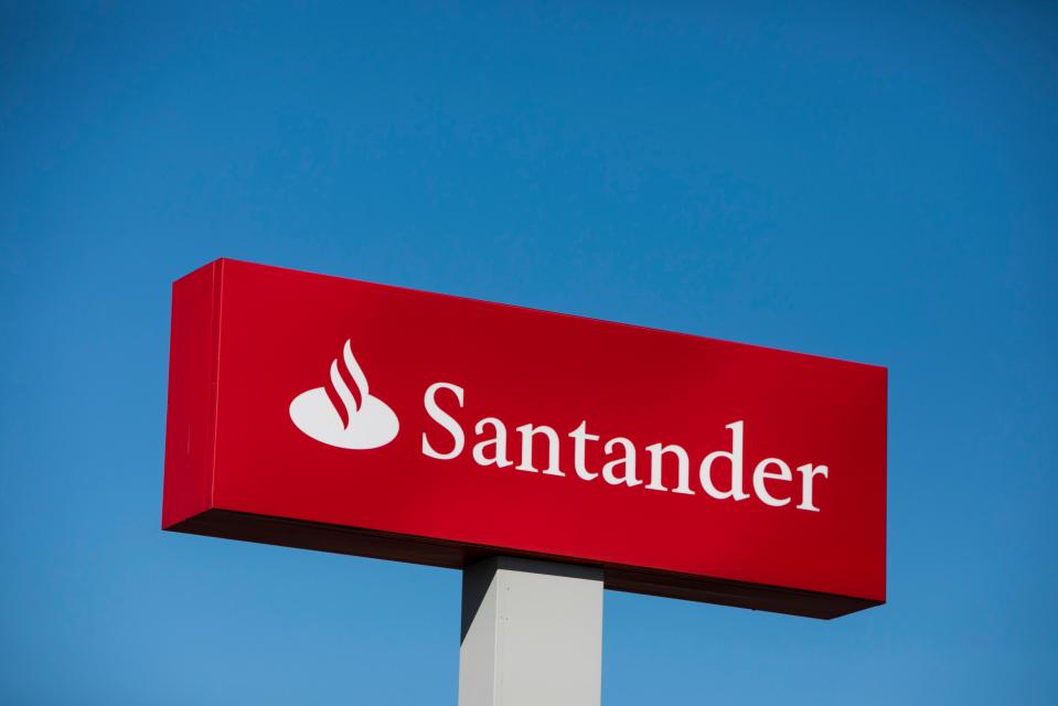 Hundreds of Santander customers struggled to get onto their accounts this morning