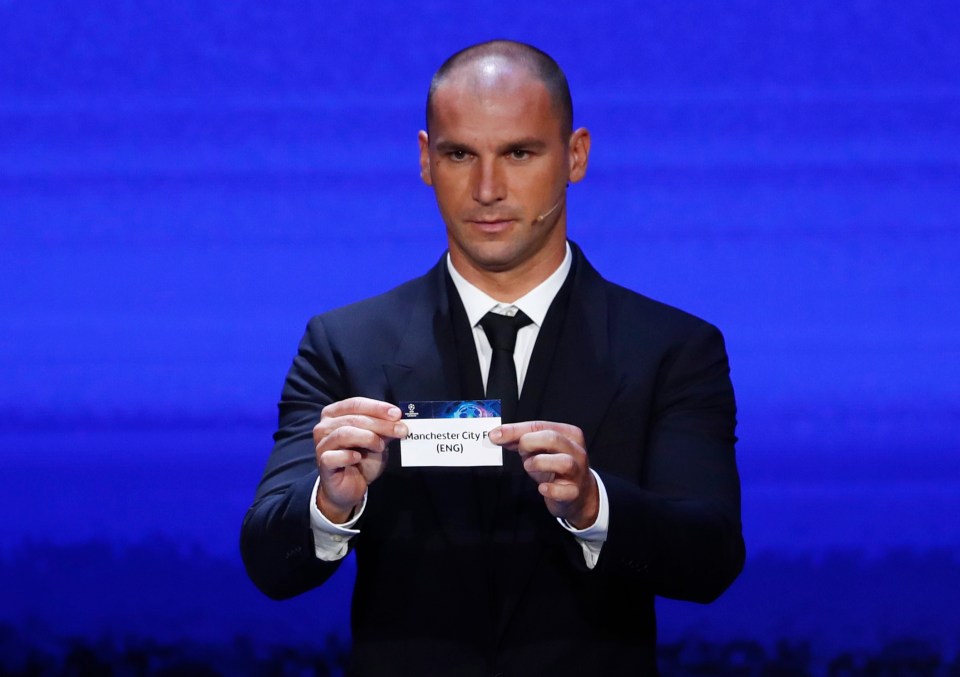 Chelsea legend Branislav Ivanovic was at the group stage draw back in September