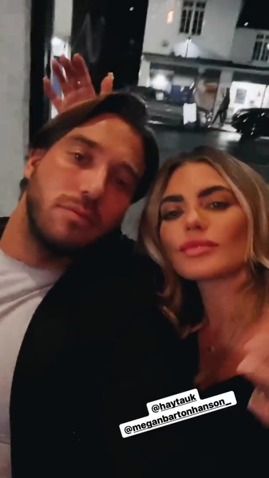 The pair went official last month