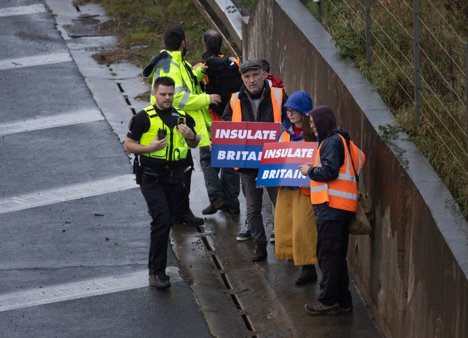 Insulate Britain yobs must be dragged off our motorways instantly and locked up
