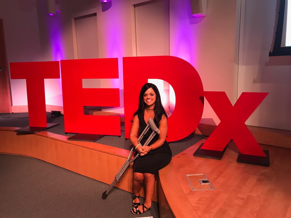 She is now a motivational speaker and author, advocating for the procedure