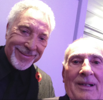 He came across Tom Jones during his three decades of fundraising