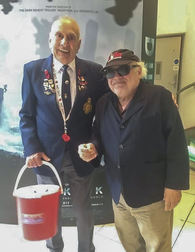 Brian's astonishing list includes Hollywood star Danny DeVito