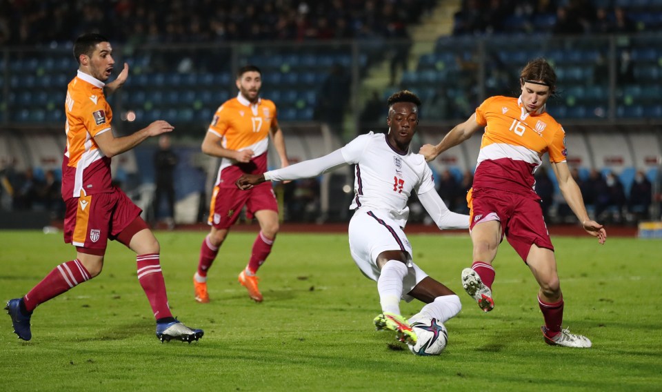 Roma centre-forward Tammy Abrahmam got on the scoresheet after coming off the bench