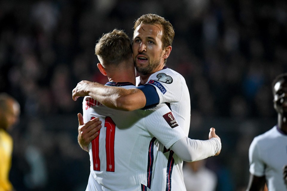 England booked their place in Qatar with a comprehensive victory over San Marino