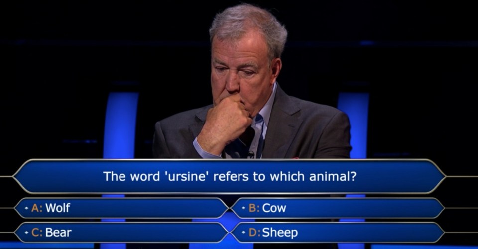 Jeremy ended up giving Meera a lifeline to help answer her question