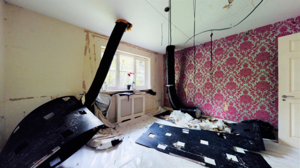 The buyer will have their work cut out cleaning up the mess
