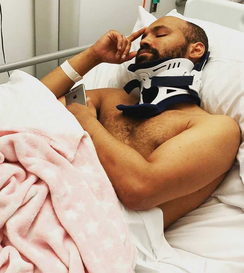 Charlie Bianco-Ashley endured a car accident months later that has left him partially paralysed