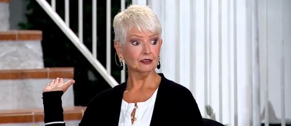 Sharon Gilbert made the wild claims on The Jim Bakker Show