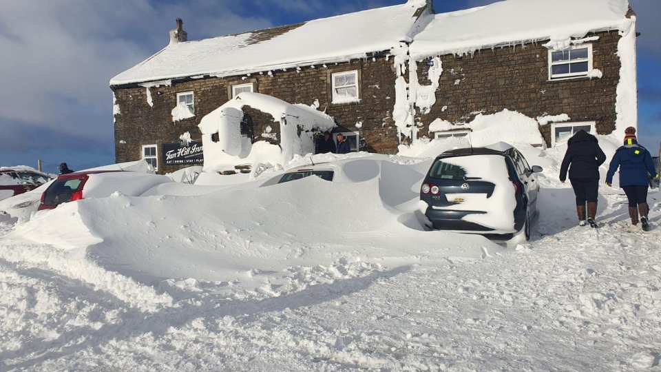 Around 60 punters face a third night trapped in the Tan Hill pub on the Yorkshire Dales
