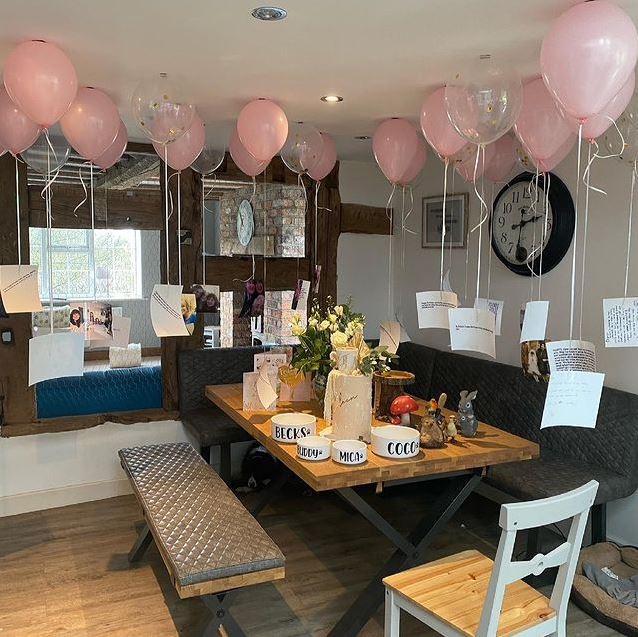 The dining area is the perfect place for entertaining