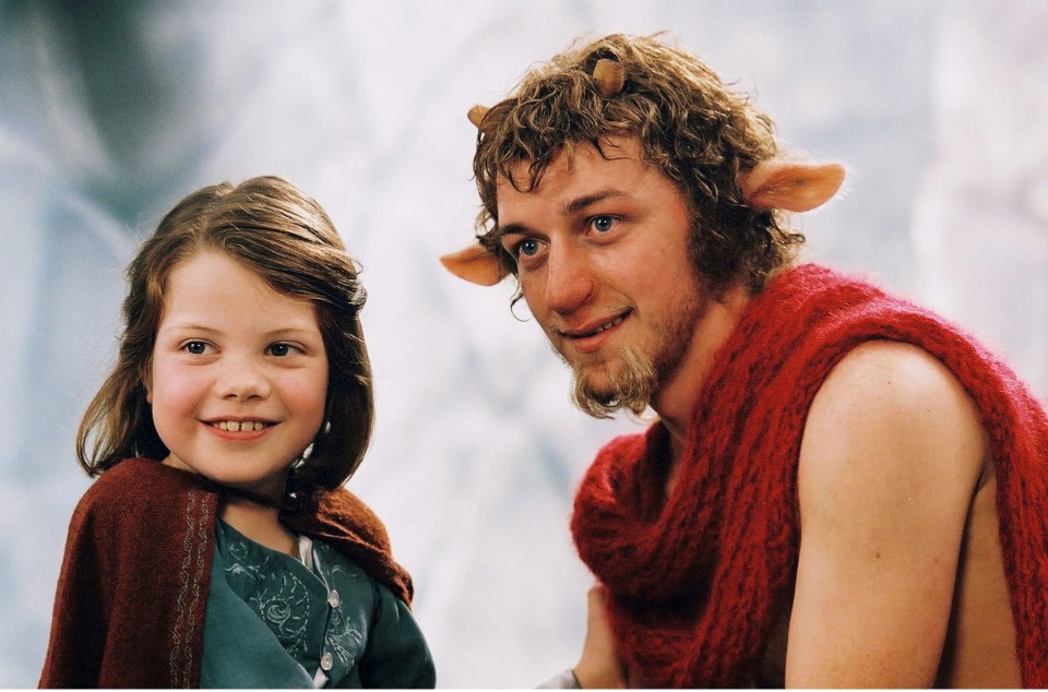Scene from The Chronicles of Narnia: The Lion, the Witch, and the Wardrobe.