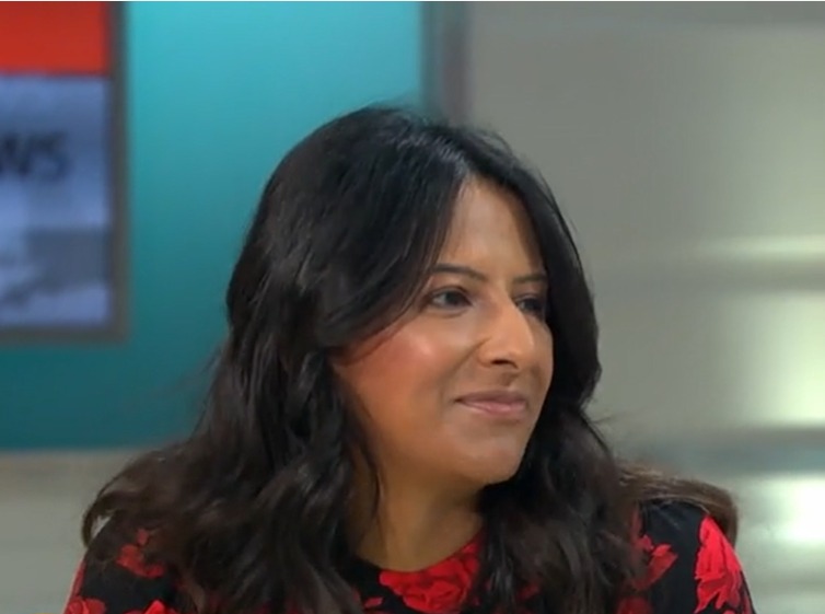 Ranvir Singh was visibly emotional on today's GMB