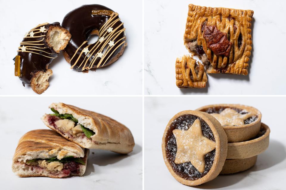 The ChouxNut is sure to be a favourite from the Caffe Nero Christmas menu