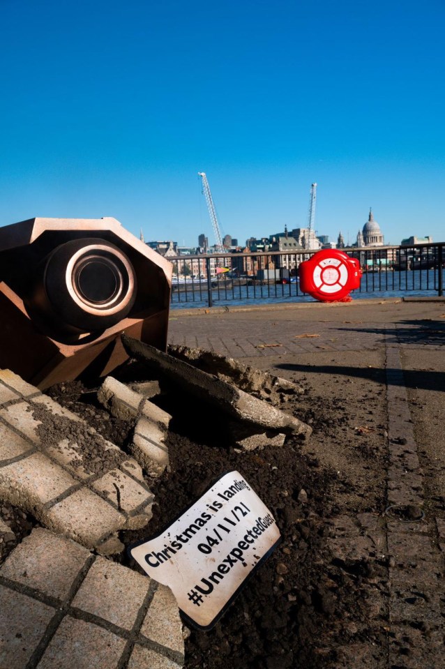 Fans have spotted the installations in two UK locations