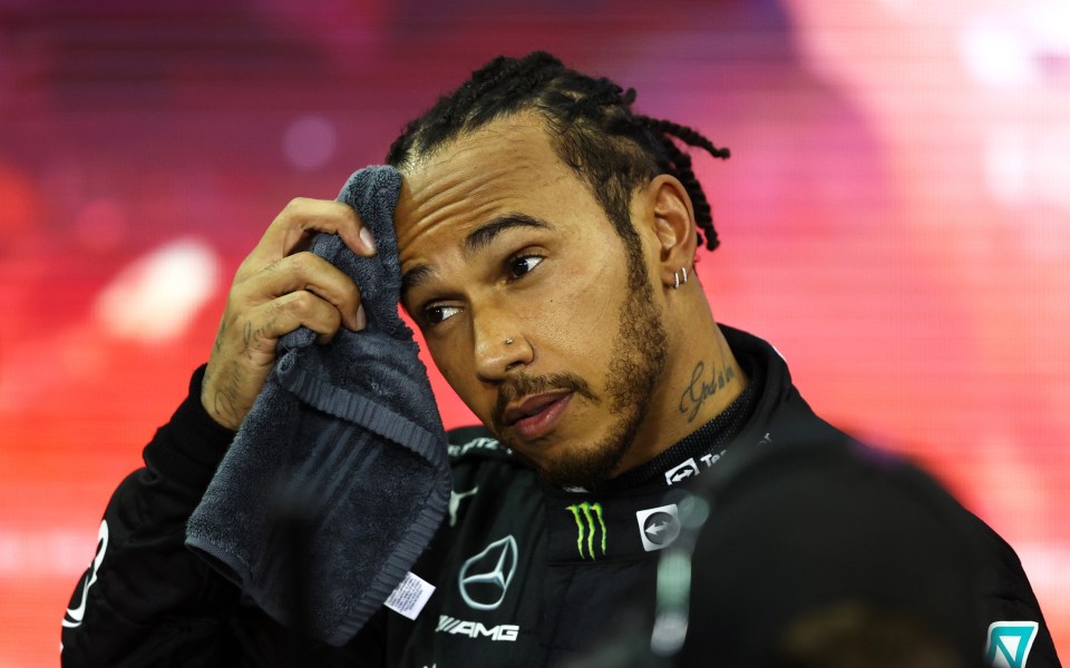 Lewis Hamilton led for the entirety of the Abu Dhabi Grand Prix until the last lap