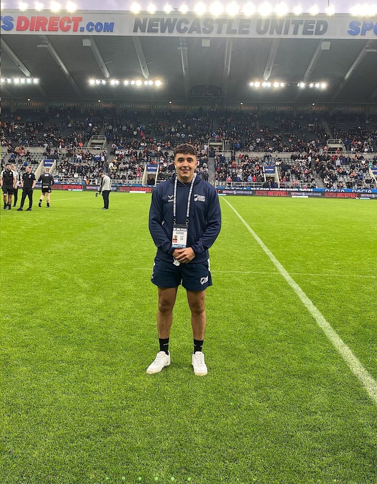  Rush has been touch judge at several Super League matches
