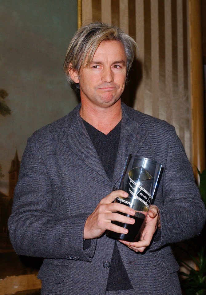 The Australian filmmaker pictured in 2001
