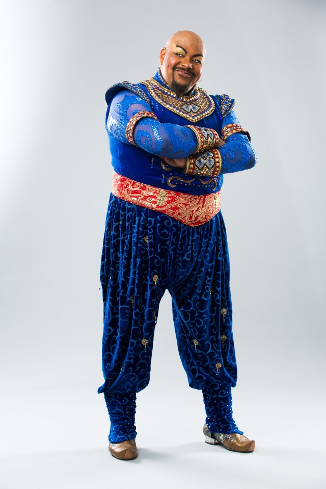 Trevor Dion Nicholas is previously best known for his performances as Aladdin