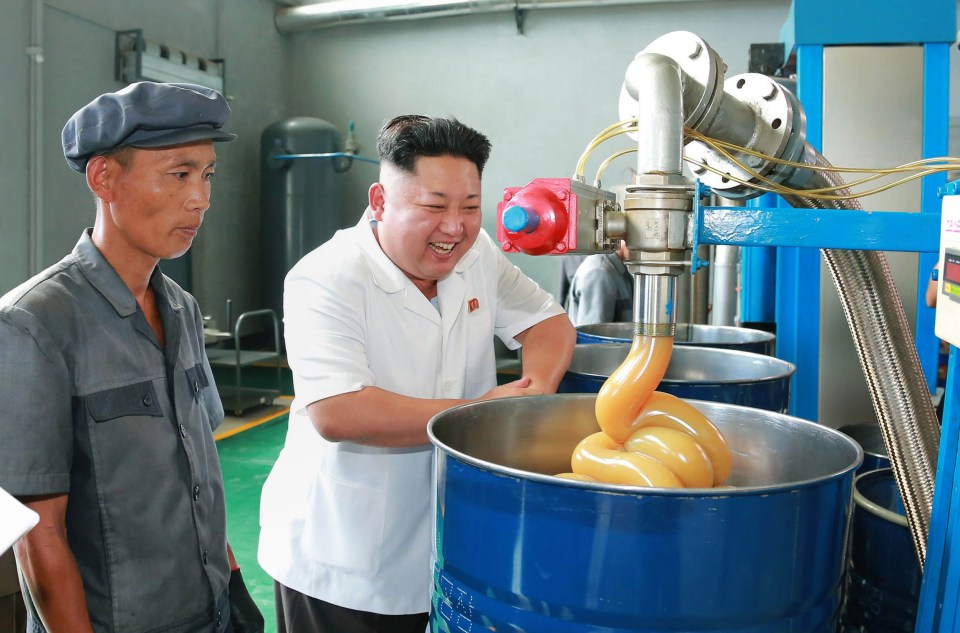 Kim Jong-un is known for his love of cheese