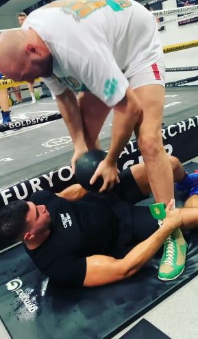 The Gypsy King has been training brother Tommy for his showdown with Jake Paul