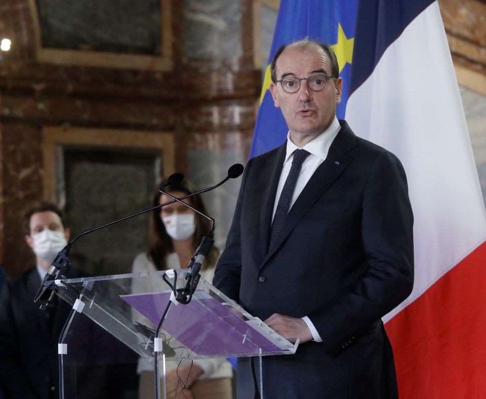 Mr Castex — in a letter sent to No10 and in the French media — said the UK had more to do to stop crossings