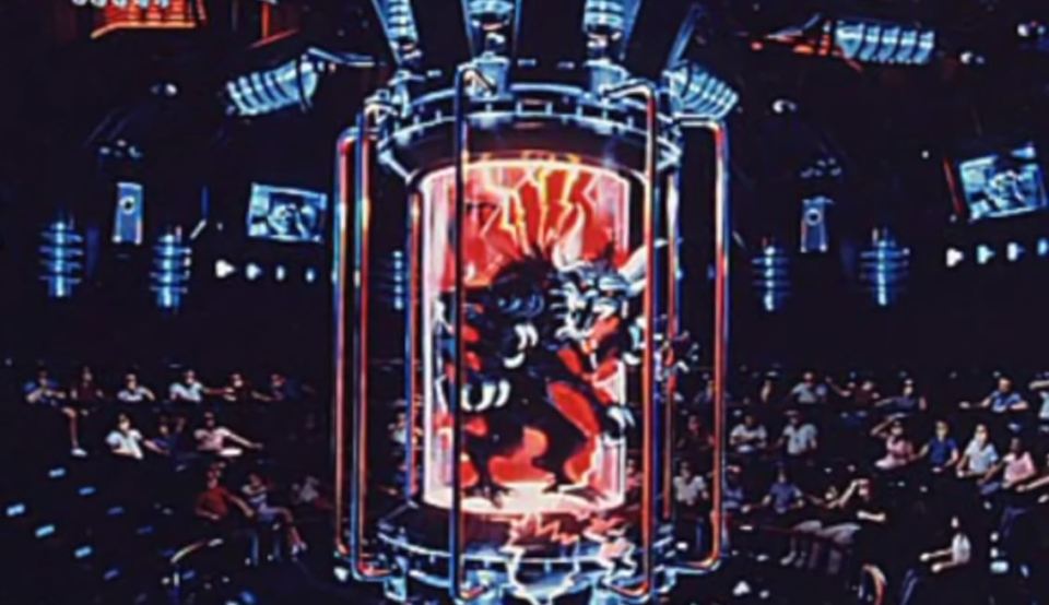 Audience members could feel a monster breathing and drooling on them
