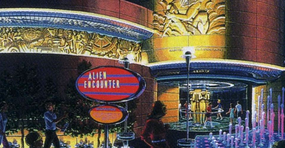 The attraction closed in 2003 and was replaced with a more family-friendly ride