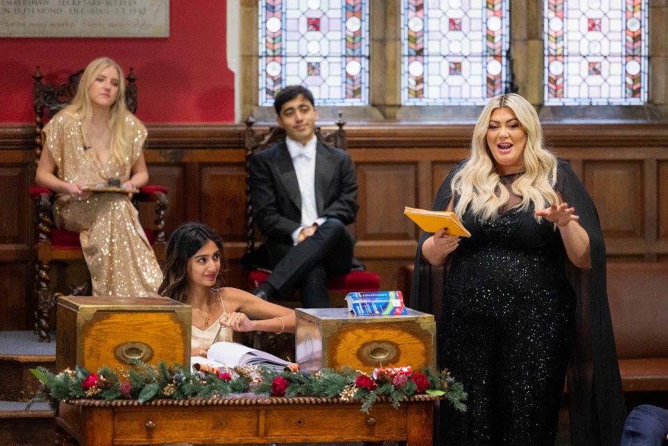 This week she was invited to the Oxford Union to debate whether Christmas food should feature only traditional dishes. She argued against the idea and won her case