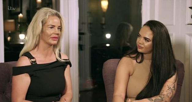 Kayla with mum Georgina
