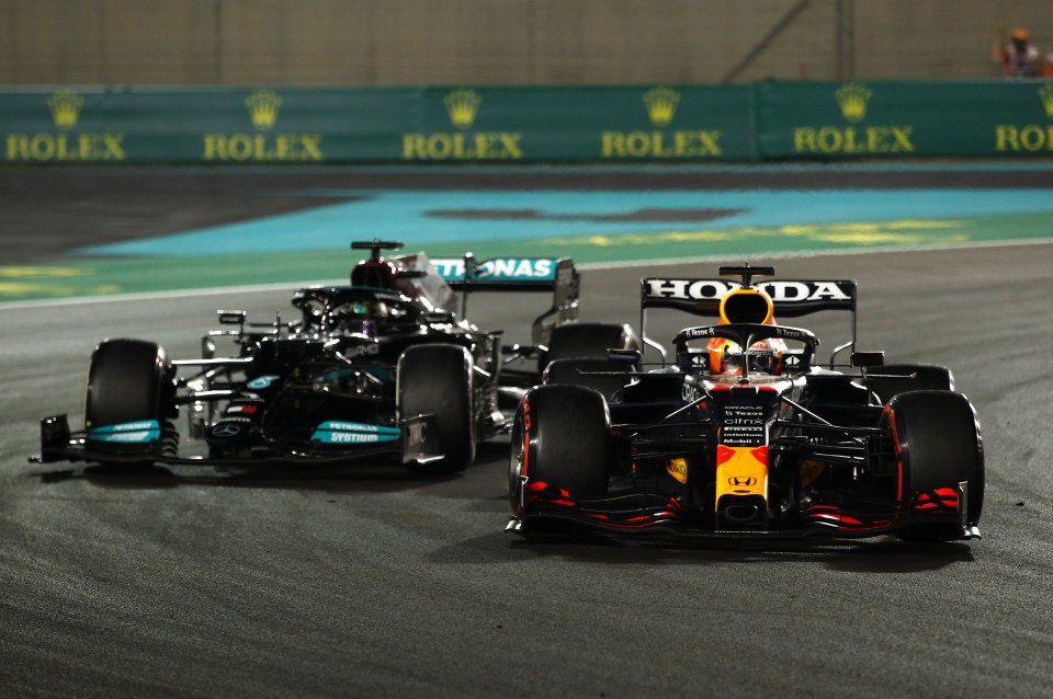 Max Verstappen pipped Lewis Hamilton on the last lap of the season