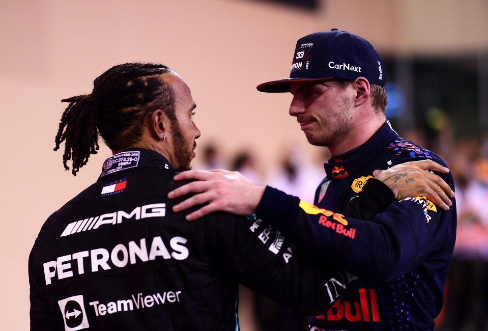Lewis Hamilton narrowly lost to Max Verstappen at Yas Marina Circuit