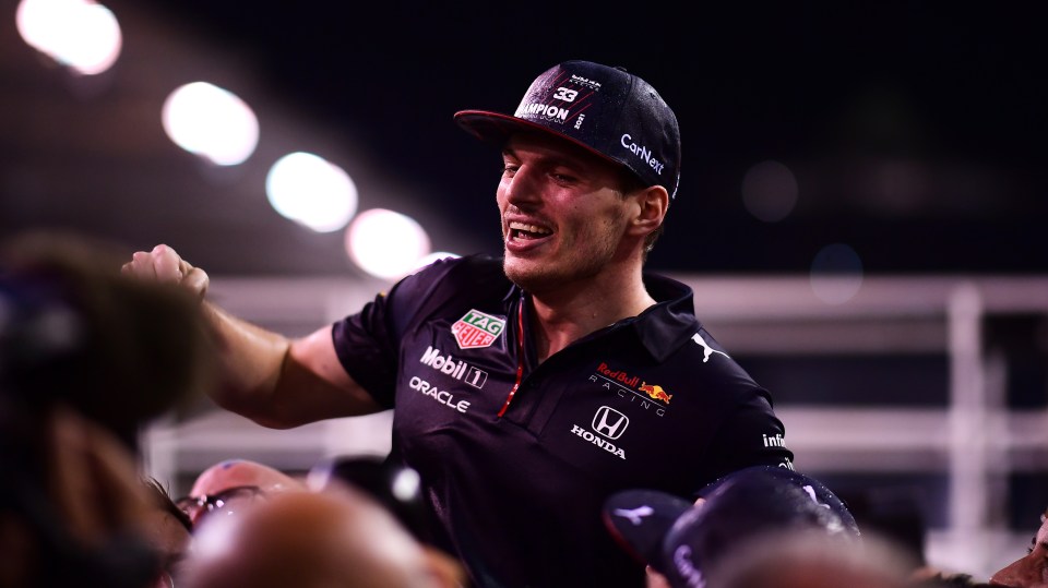 Verstappen won a maiden F1 title in Abu Dhabi