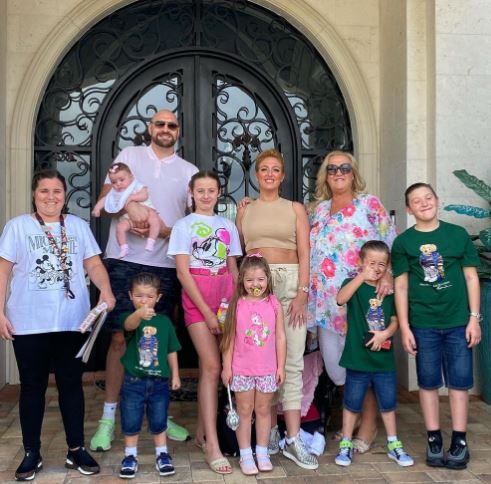 Tyson Fury took his family on holiday to Florida